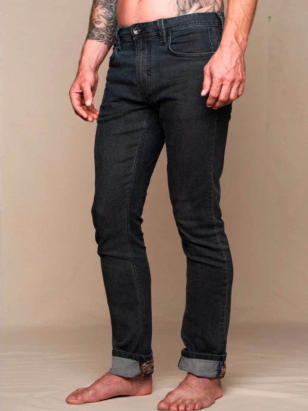Meridian Line Momentum Slim Denim Gravity Jeans 36 Organic Cotton